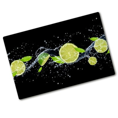 Protection plaque induction Citrons verts et eau