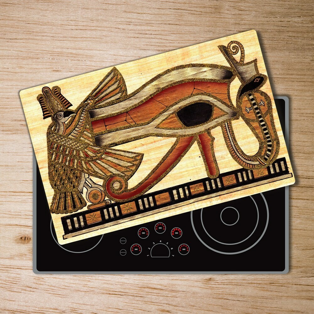 Protection plaque induction Papyrus de l'œil égyptien