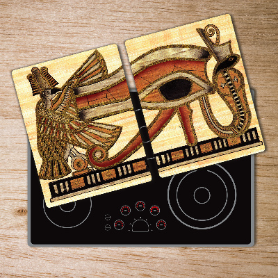 Protection plaque induction Papyrus de l'œil égyptien