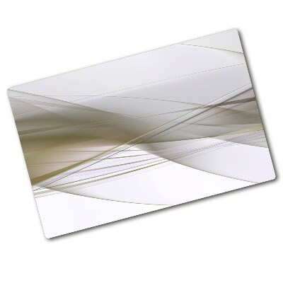 Protection plaque induction Lignes abstraites