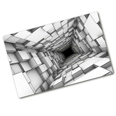 Protection plaque induction Tunnel de cubes