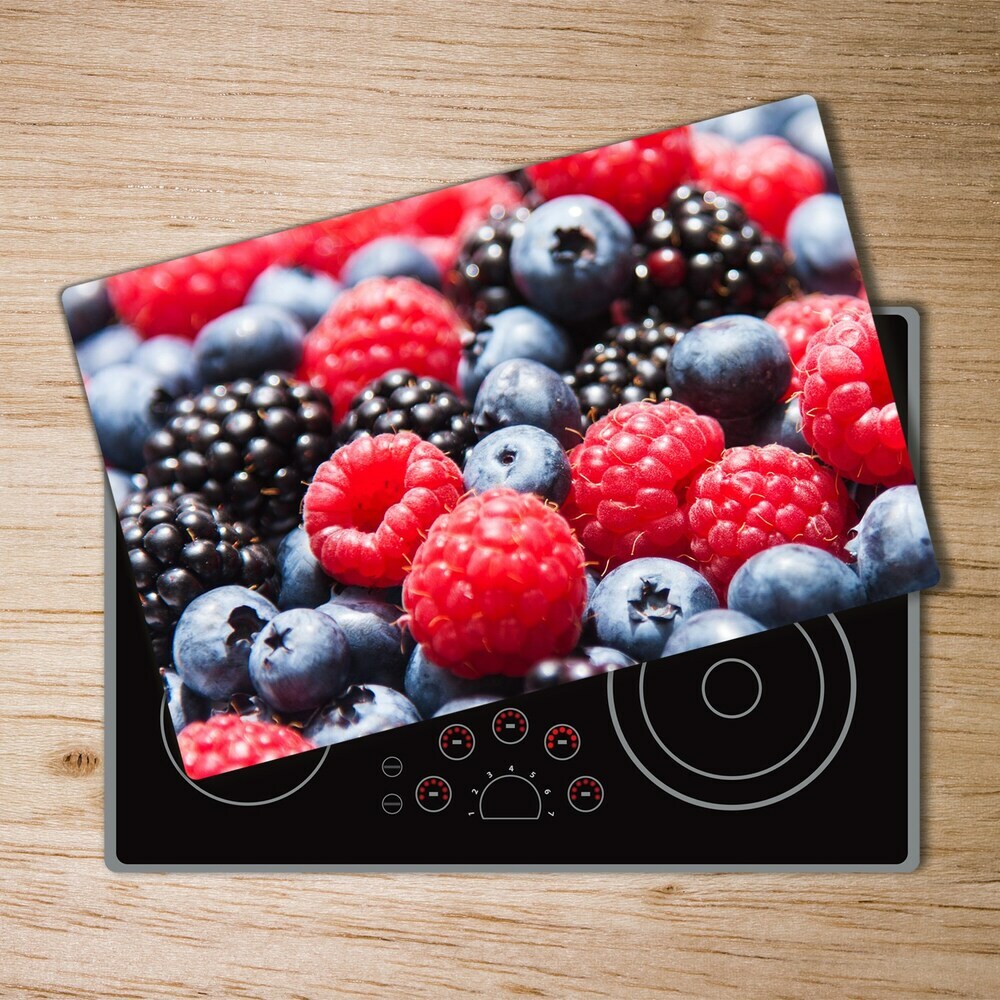 Planche à découper en verre Fruits de la forêt