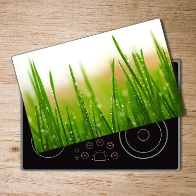 Protection pour plaque de cuisson Herbe humide