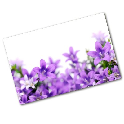 Protection pour plaque de cuisson Cloches violettes