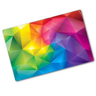 Protection plaque induction Fond abstrait coloré en 3D