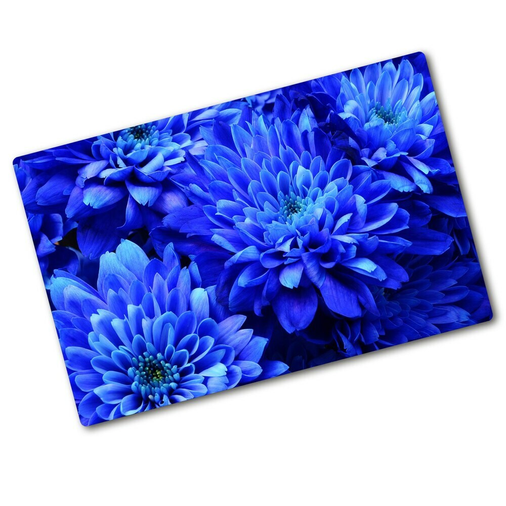 Protection pour plaque de cuisson Aster bleu