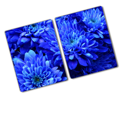 Protection pour plaque de cuisson Aster bleu