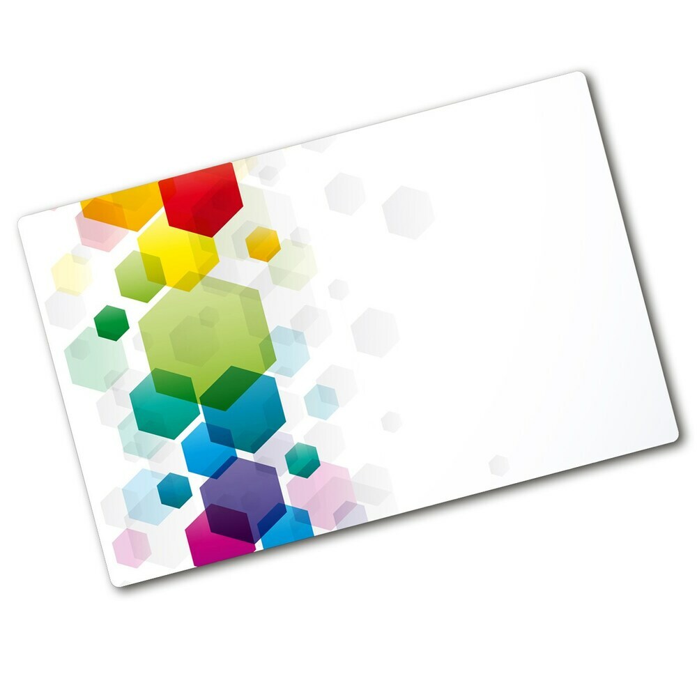 Protection plaque induction Cubes colorés