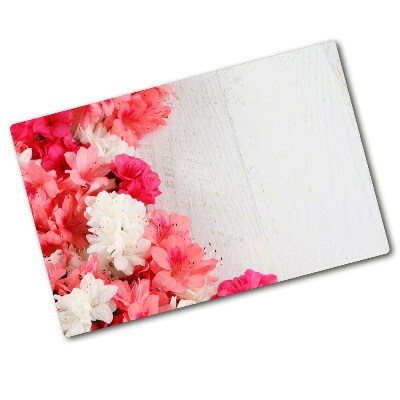 Protection pour plaque de cuisson Fleurs