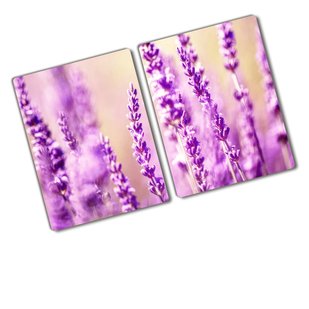 Protection pour plaque de cuisson Lavande mauve