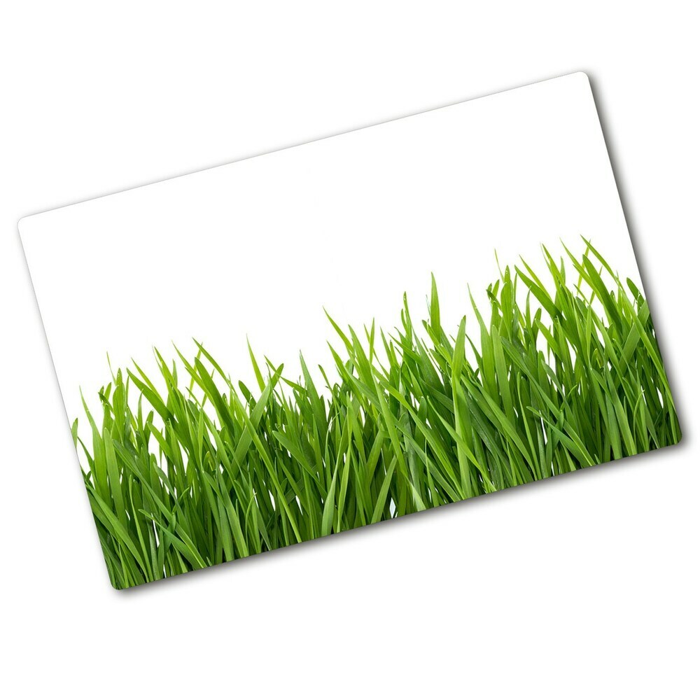 Protection pour plaque de cuisson Herbe verte