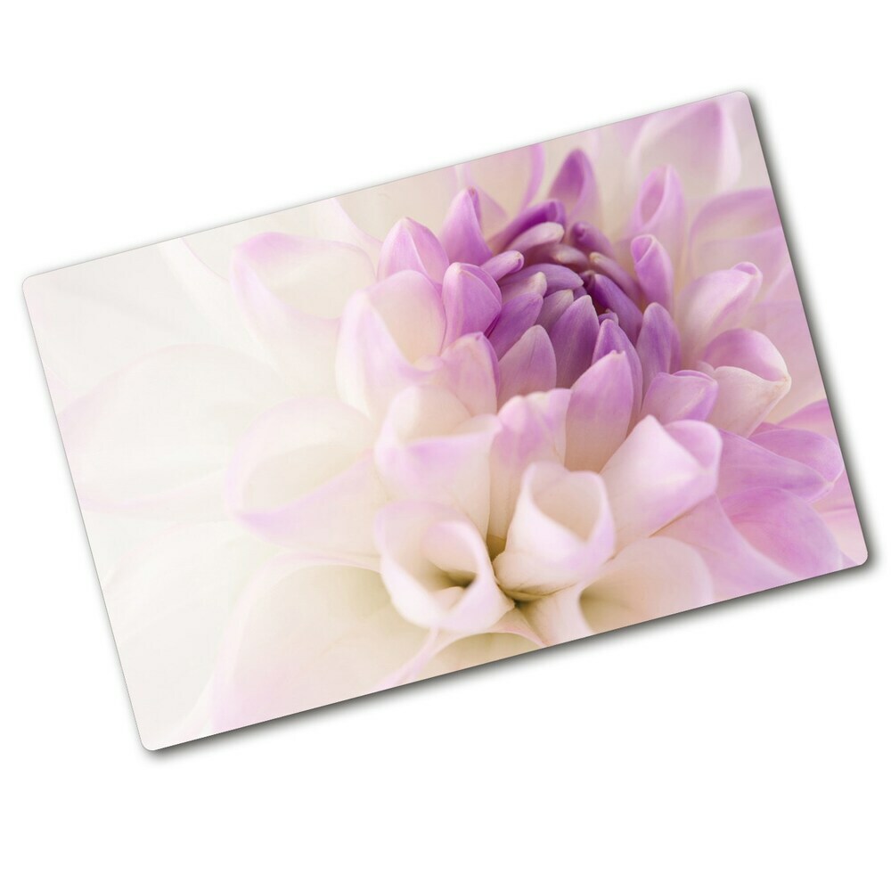 Protection pour plaque de cuisson Dahlia blanc