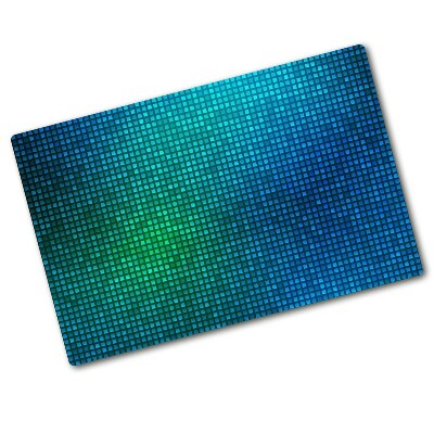 Protection plaque induction Fond abstrait bleu