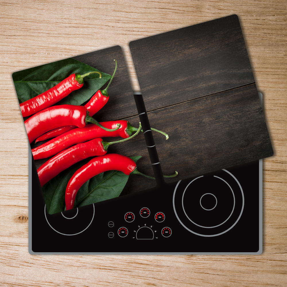 Couvre plaque de cuisson Piments