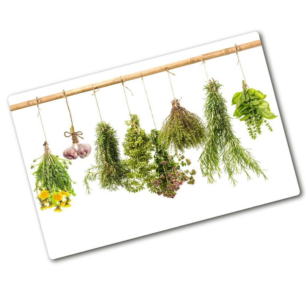 Protection plaque induction Herbes sur un fil