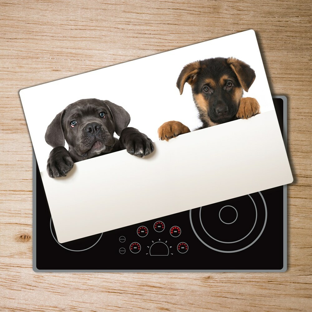 Protection plaque induction Trois chiots