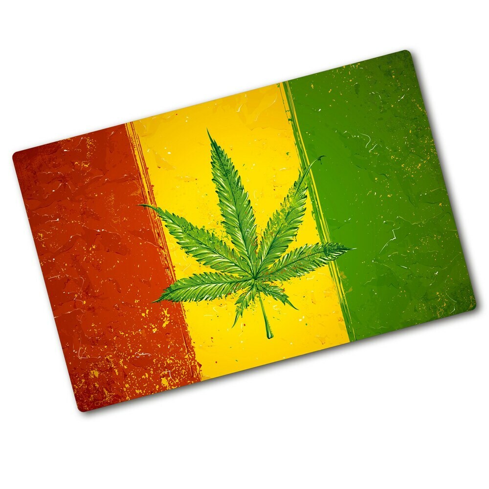 Protection plaque induction Drapeau rasta Cartes et drapeaux