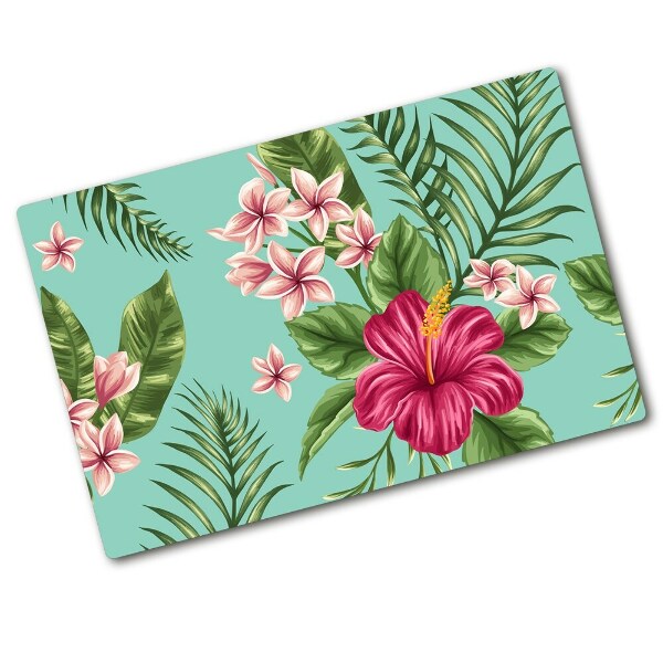 Protège plaque de cuisson Motif hawaïen