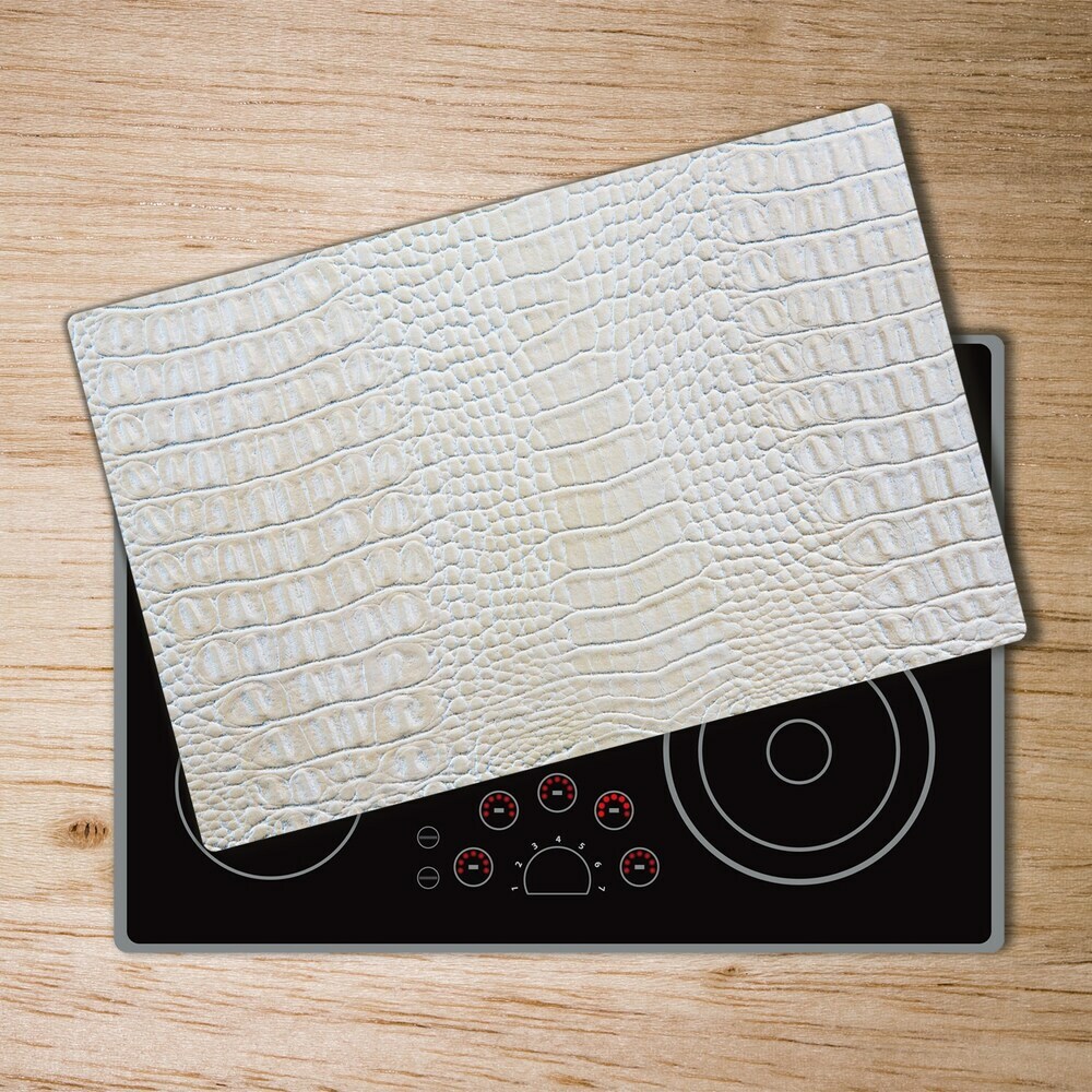 Protection pour plaque de cuisson Peau de crocodile