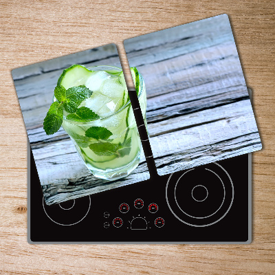 Planche à découper en verre Eau de concombre