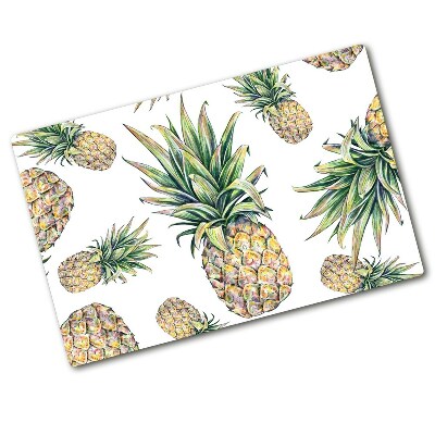 Planche à découper verre Ananas