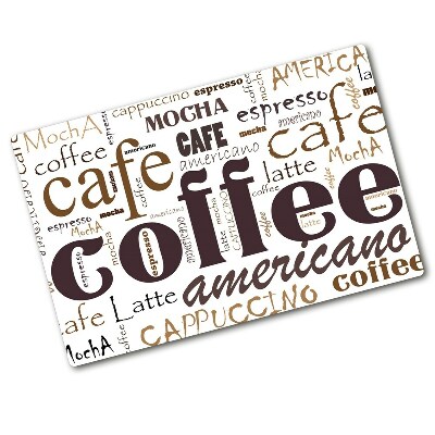 Cache plaque de cuisson Café Sayings