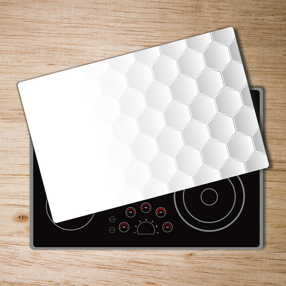 Protection pour plaque de cuisson Fond d'hexagones