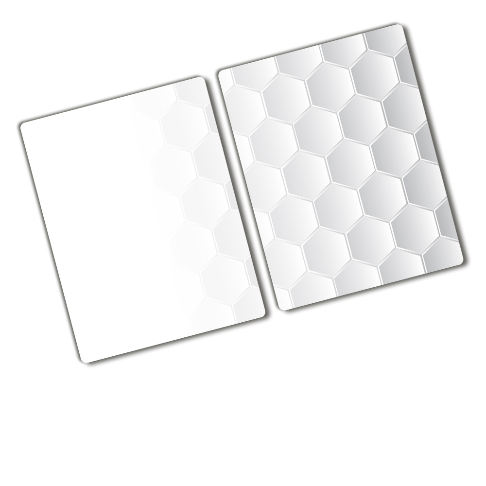 Protection pour plaque de cuisson Fond d'hexagones