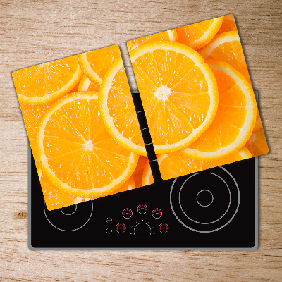 Protection pour plaque de cuisson Tranches d'orange