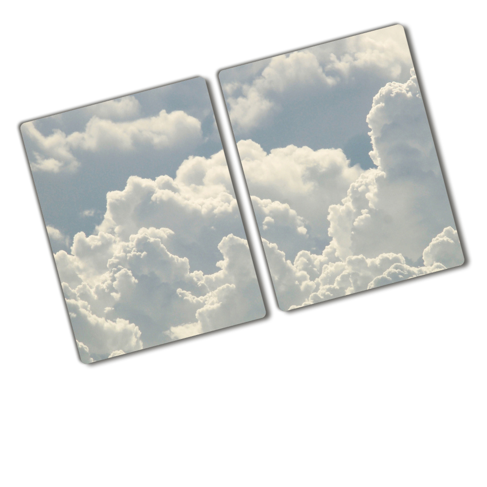 Protection pour plaque de cuisson Nuages