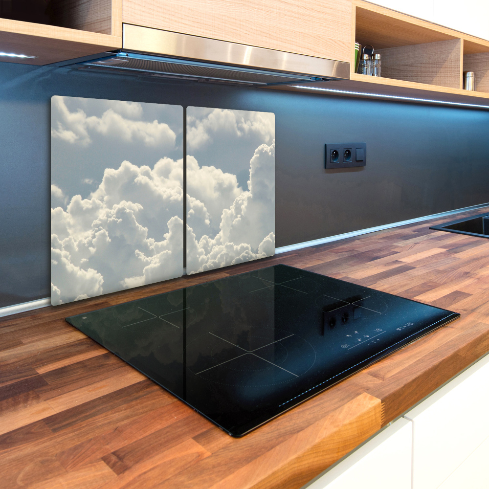 Protection pour plaque de cuisson Nuages