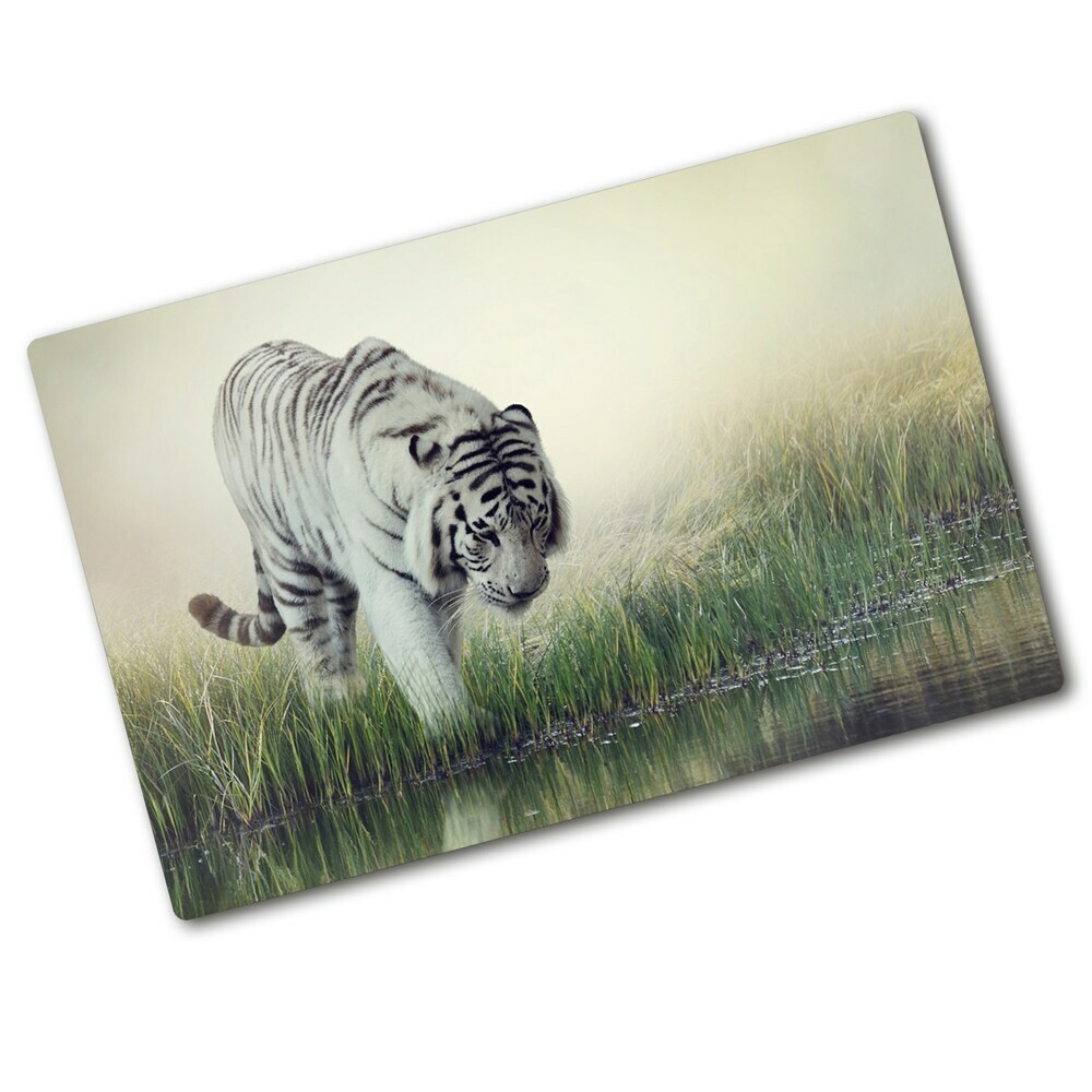 Protection plaque induction Tigre blanc