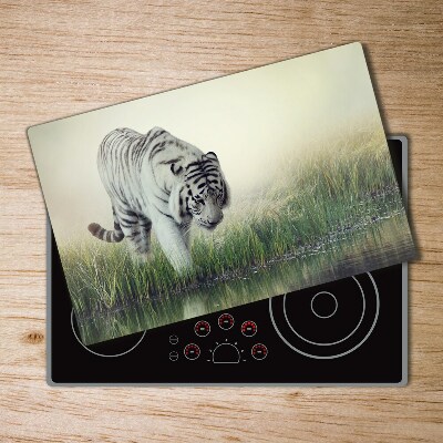 Protection plaque induction Tigre blanc