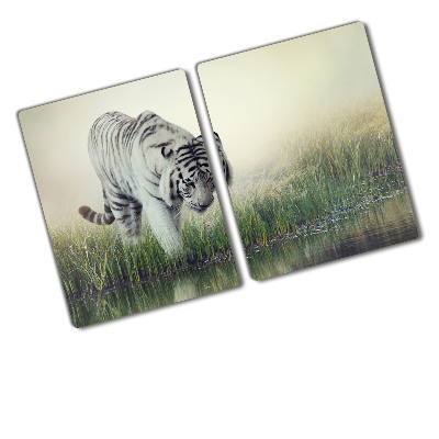 Protection plaque induction Tigre blanc