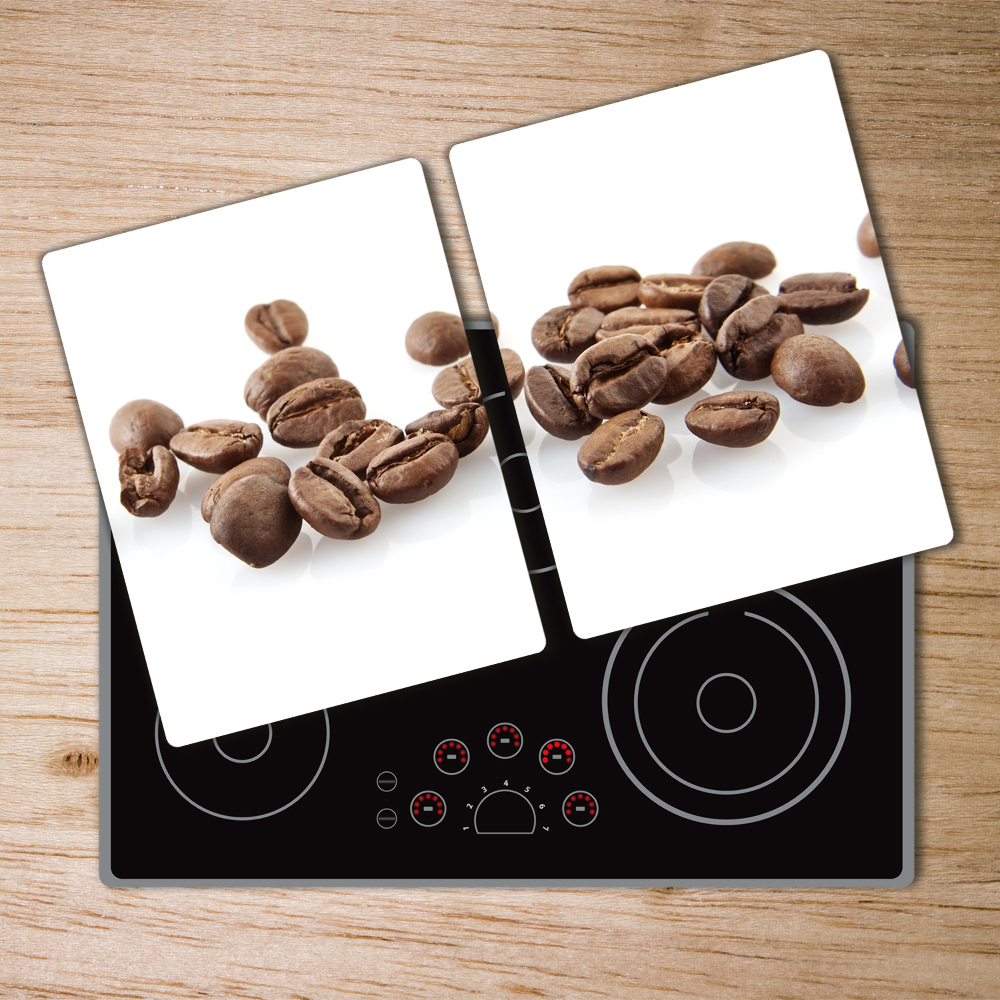 Protection pour plaque de cuisson Grains de café