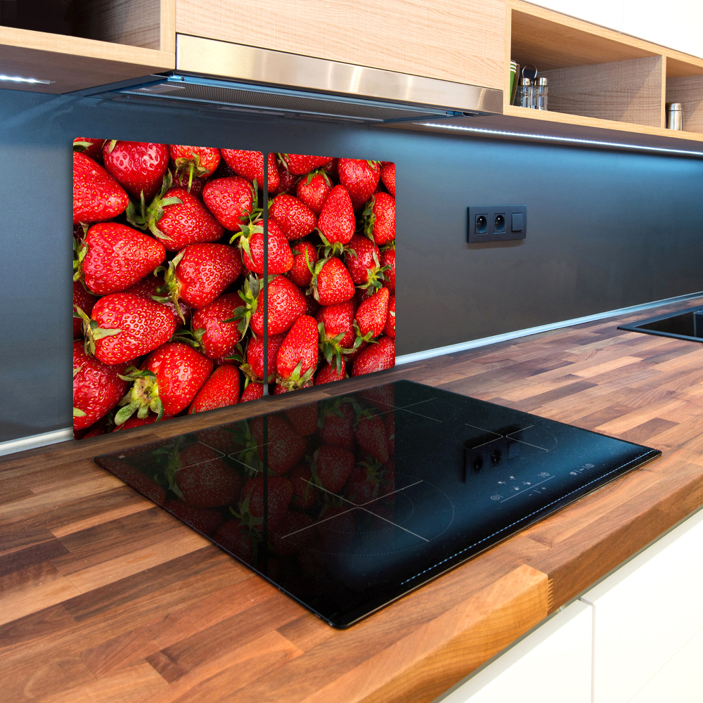 Cache plaque de cuisson Fraises