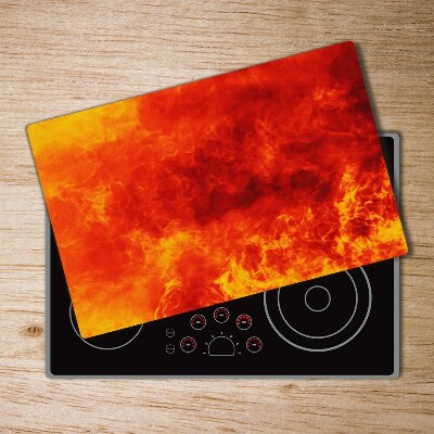 Protection pour plaque de cuisson Flammes