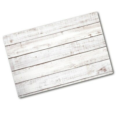 Cache plaque de cuisson Mur en bois planches claires