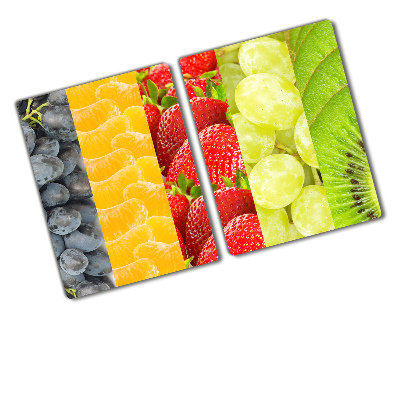 Cache plaque de cuisson Fruits colorés