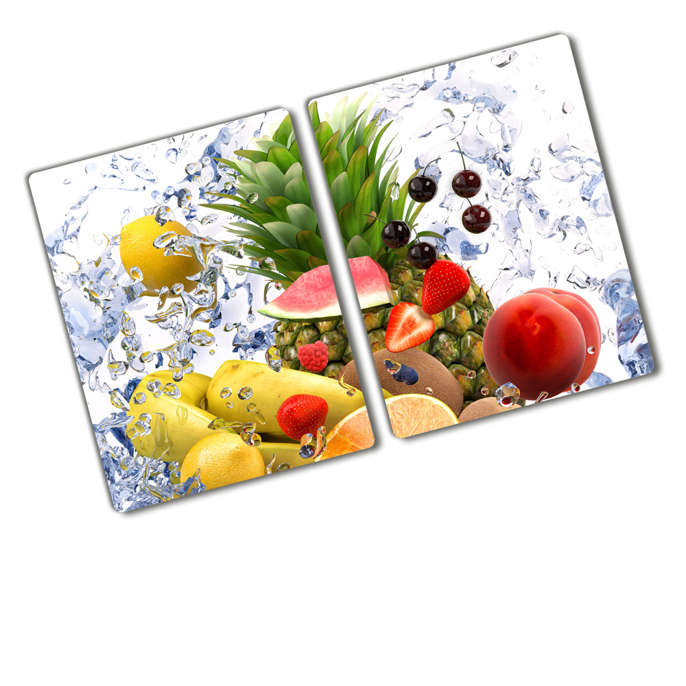 Cache plaque de cuisson Fruits et eau