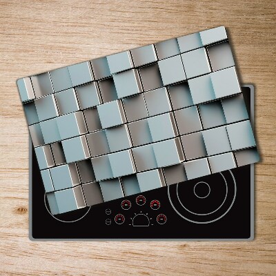 Protection pour plaque de cuisson Mur de cubes