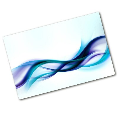 Protection pour plaque de cuisson Vagues calmes abstraites