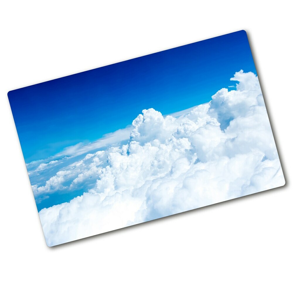 Protection plaque induction Nuages vus du ciel