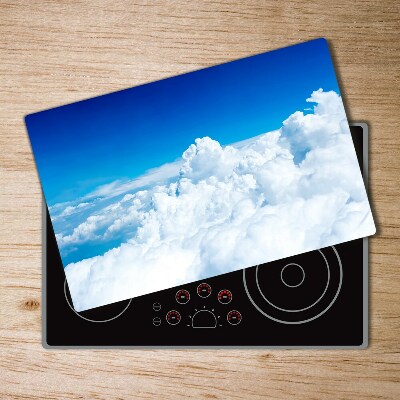 Protection plaque induction Nuages vus du ciel