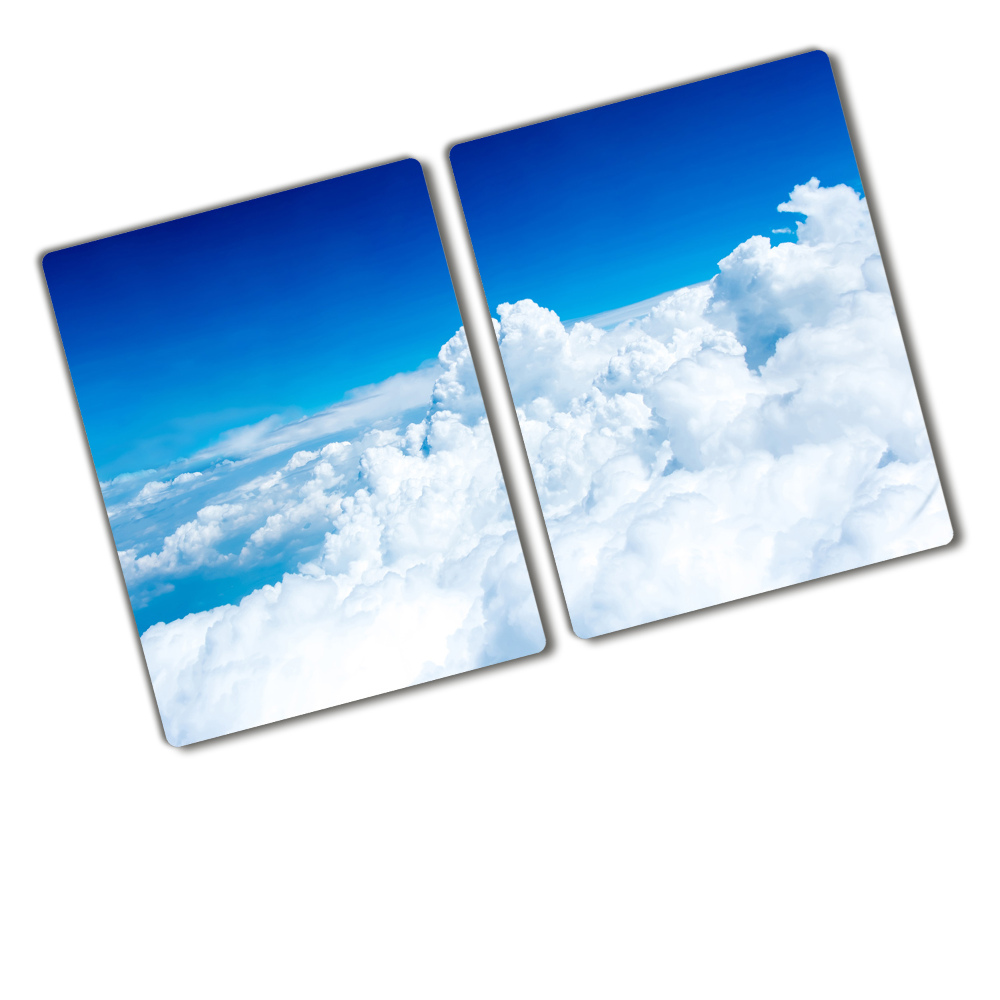 Protection plaque induction Nuages vus du ciel