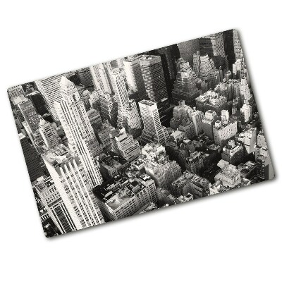 Protection plaque induction New York vue du ciel