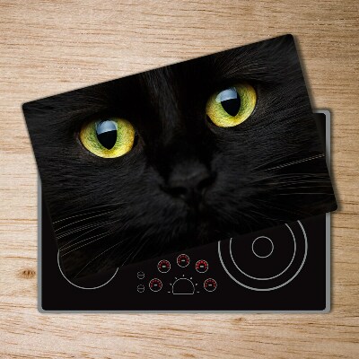 Protection plaque induction Les yeux du chat