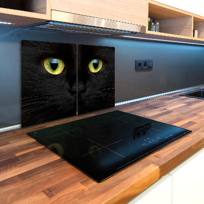 Protection plaque induction Les yeux du chat