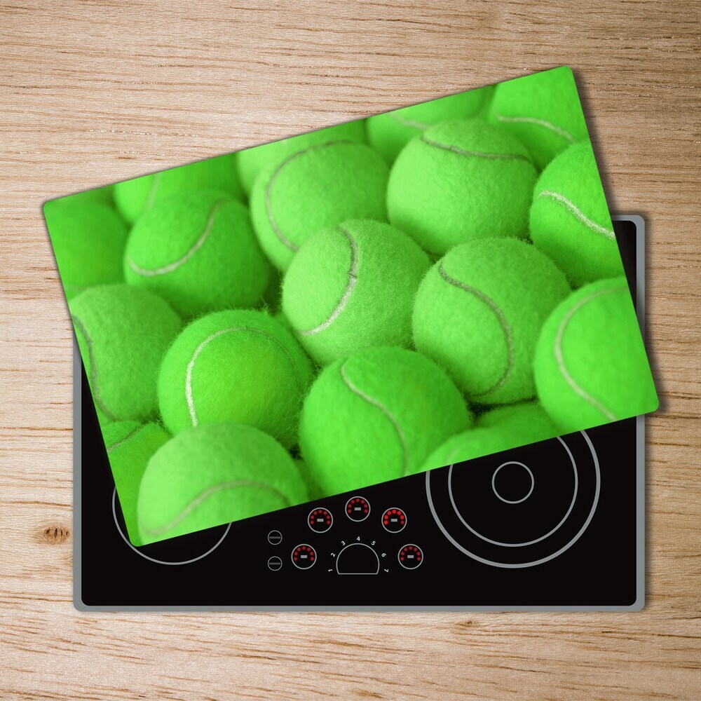 Cache plaque de cuisson Balles de tennis