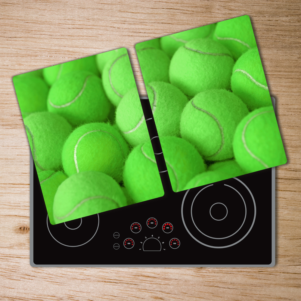 Cache plaque de cuisson Balles de tennis